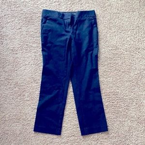 Ann Taylor Navy Devin pants size 0P